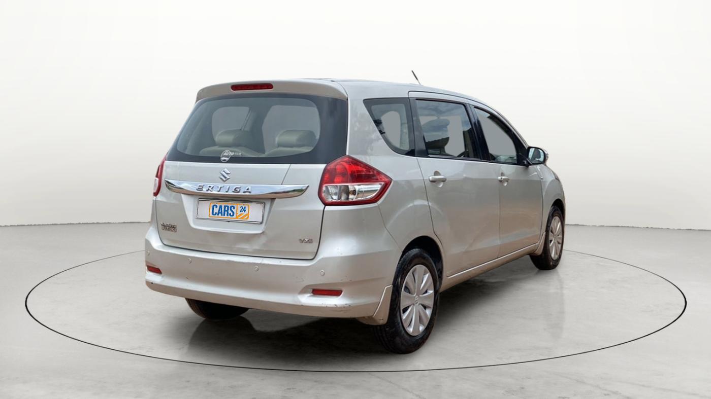 2016 Maruti Ertiga VXI, Petrol, Manual, 60,501 km, Right Back Diagonal