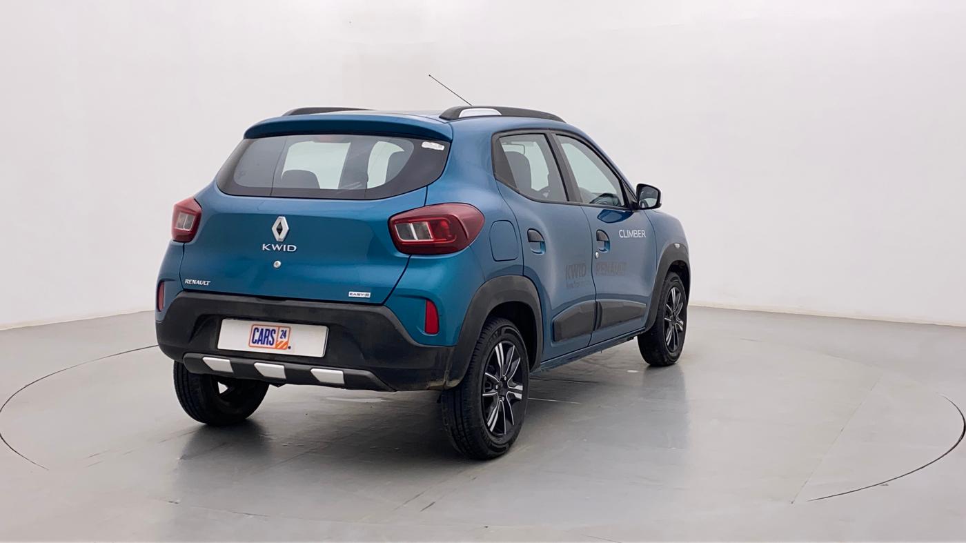2022 Renault Kwid CLIMBER 1.0 AT, Petrol, Automatic, 9,828 km, Right Back Diagonal