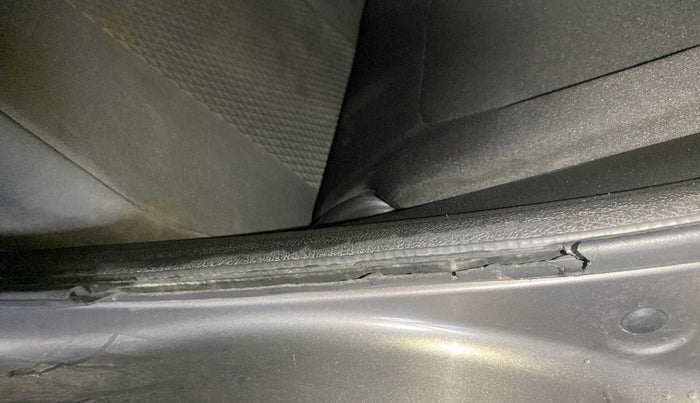 2019 Renault Kwid RXL, Petrol, Manual, 37,478 km, Rear left door - Beading has minor damage
