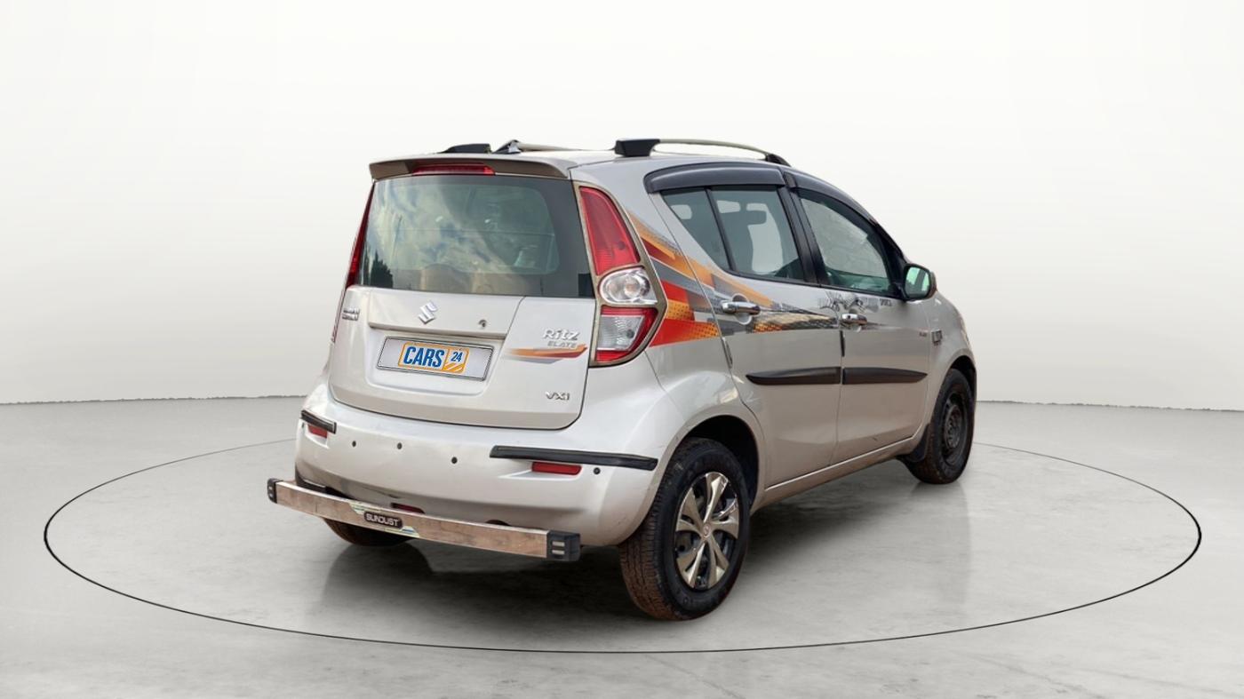 2014 Maruti Ritz VXI ELATE LIMITED EDITION, Petrol, Manual, 45,550 km, Right Back Diagonal
