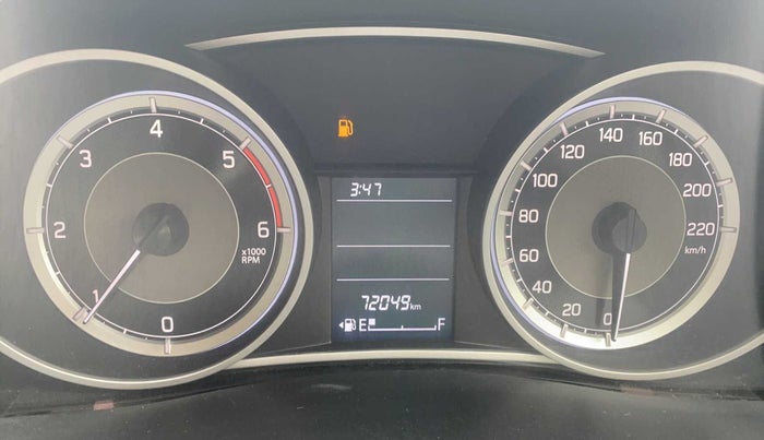 2018 Maruti Dzire VDI, Diesel, Manual, 72,038 km, Odometer Image