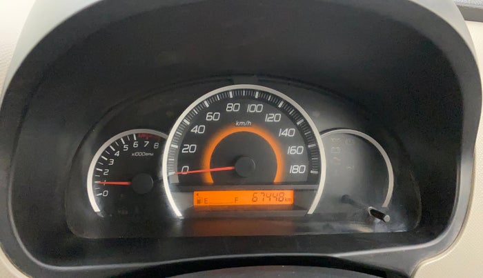2015 Maruti Wagon R 1.0 VXI, Petrol, Manual, 67,427 km, Odometer Image