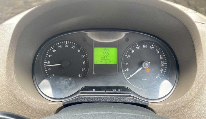 2012 Skoda Rapid AMBITION 1.6 TDI CR MT, Diesel, Manual, 1,00,635 km, Odometer Image