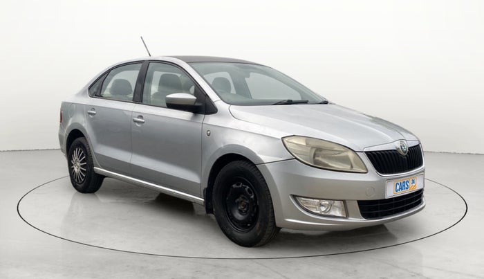 2012 Skoda Rapid AMBITION 1.6 TDI CR MT, Diesel, Manual, 1,00,635 km, Right Front Diagonal