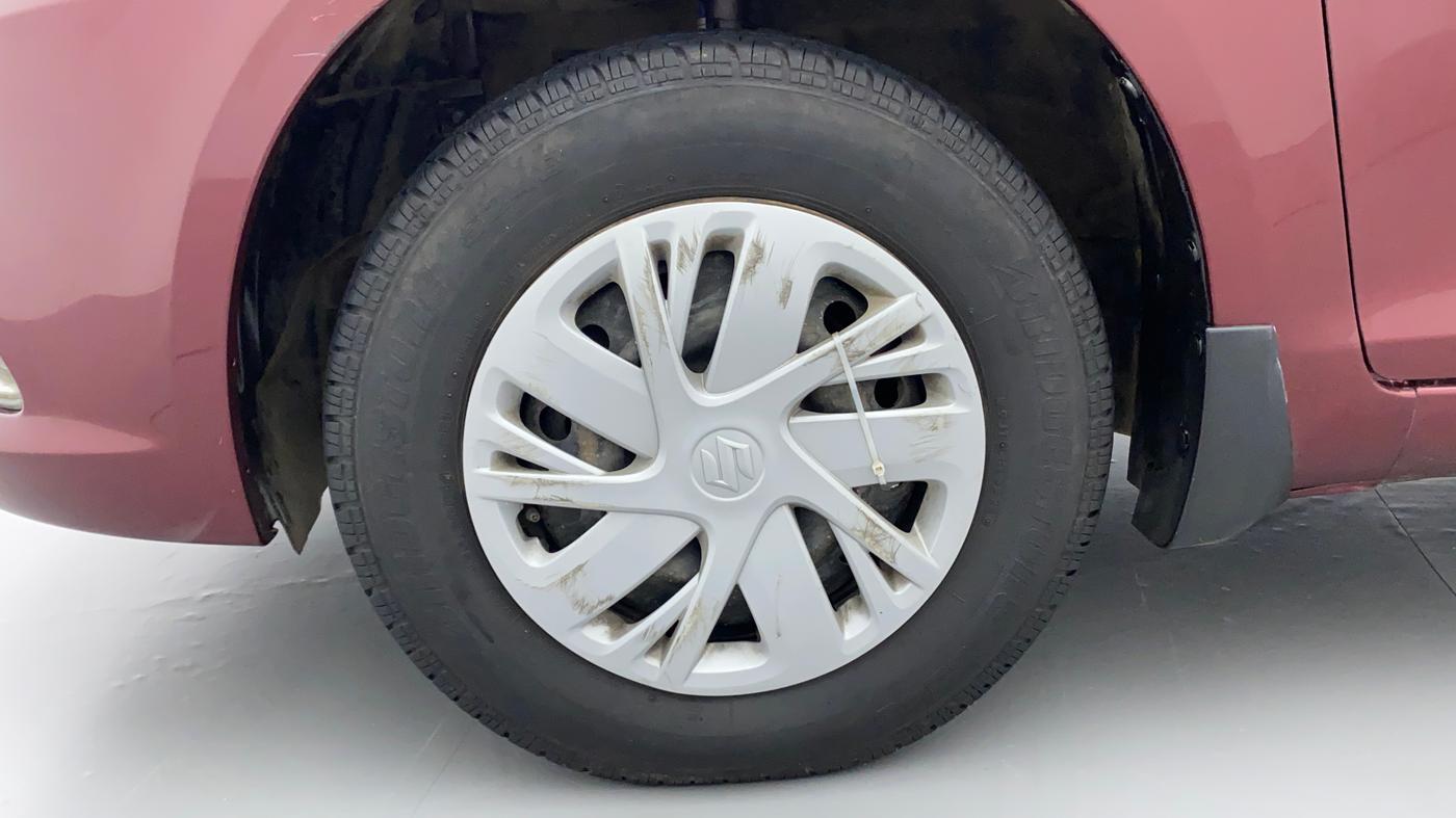 2016 Maruti Swift Dzire VXI, Petrol, Manual, 96,764 km, Left Front Wheel