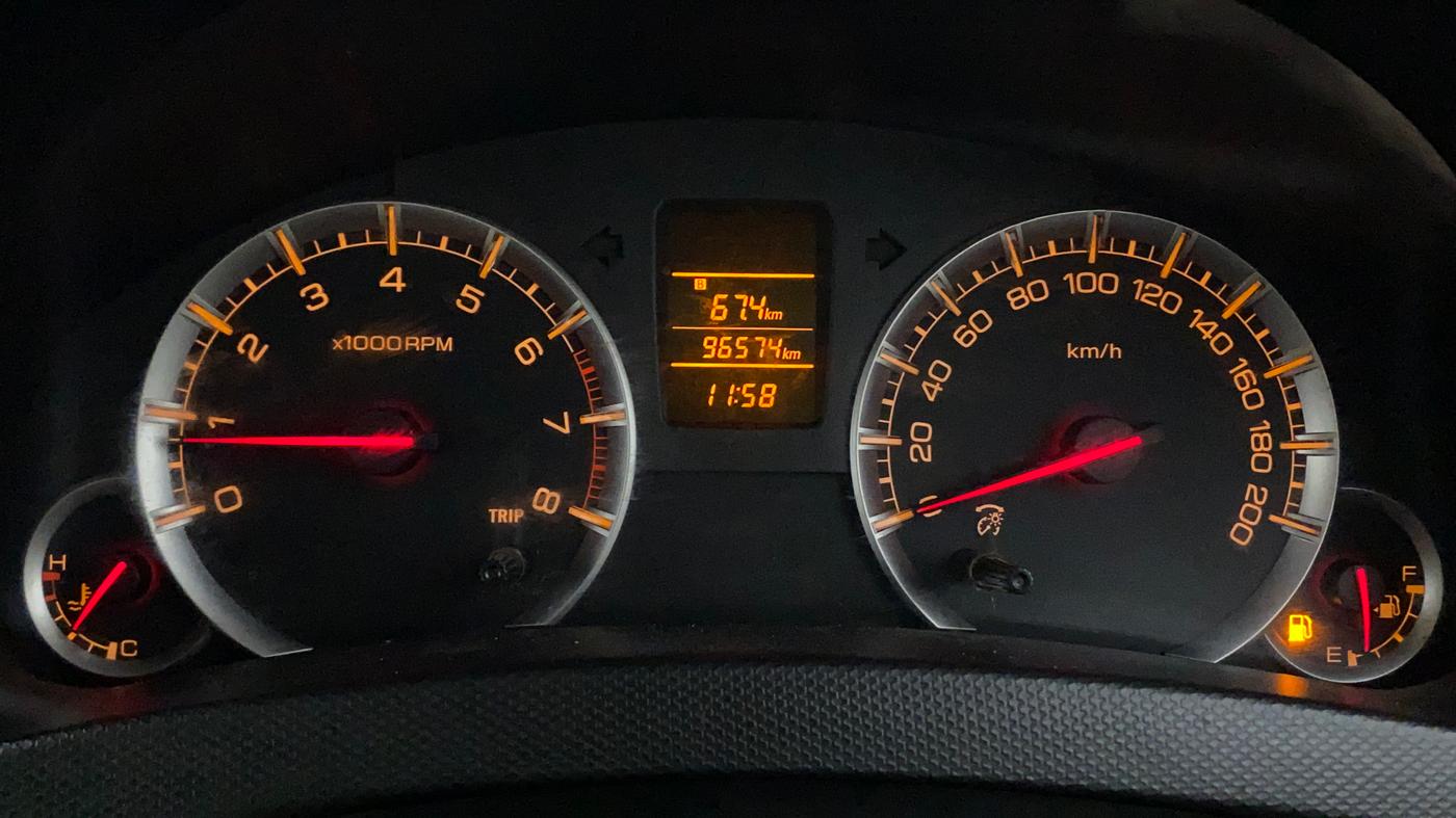 2016 Maruti Swift Dzire VXI, Petrol, Manual, 96,764 km, Odometer Image