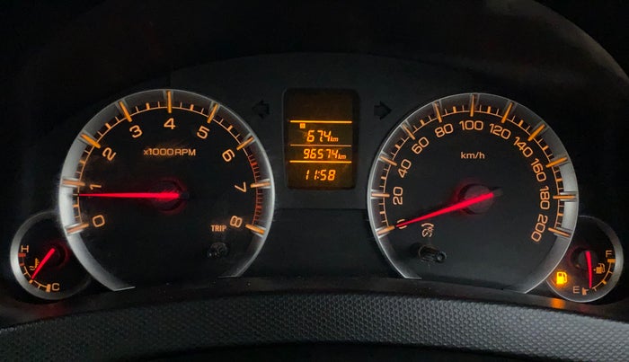 2016 Maruti Swift Dzire VXI, Petrol, Manual, 96,764 km, Odometer Image