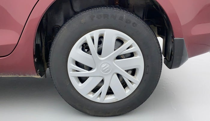 2016 Maruti Swift Dzire VXI, Petrol, Manual, 96,764 km, Left Rear Wheel