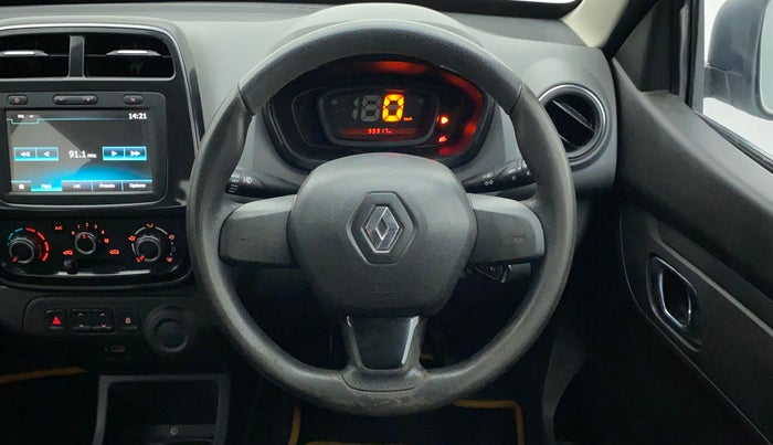 2019 Renault Kwid RXT 1.0 (O), Petrol, Manual, 55,591 km, Steering Wheel Close Up