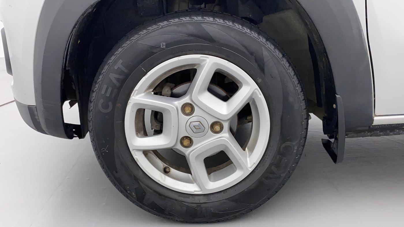 2019 Renault Kwid RXT 1.0 (O), Petrol, Manual, 55,591 km, Left Front Wheel