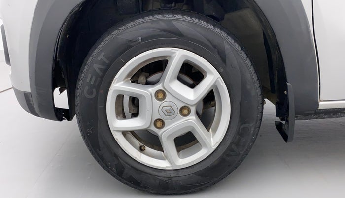 2019 Renault Kwid RXT 1.0 (O), Petrol, Manual, 55,591 km, Left Front Wheel