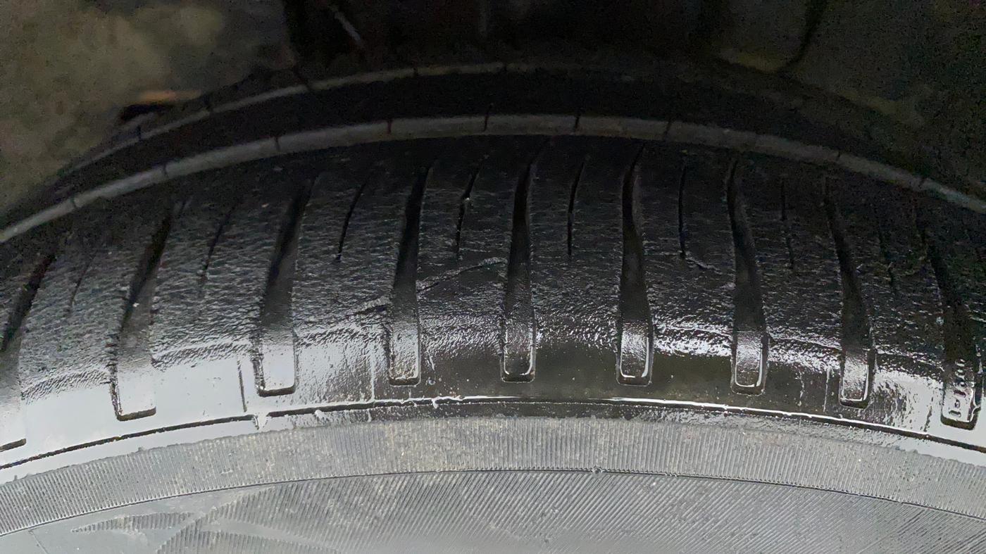 2018 Tata TIGOR XZA PETROL, Petrol, Automatic, 53,801 km, Left Front Tyre Tread