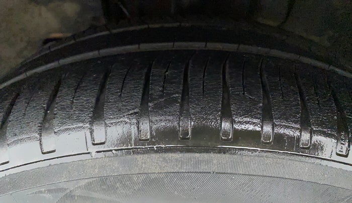 2018 Tata TIGOR XZA PETROL, Petrol, Automatic, 53,801 km, Left Front Tyre Tread