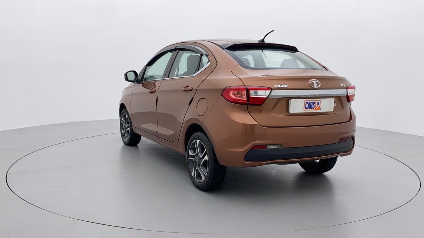2018 Tata TIGOR XZA PETROL, Petrol, Automatic, 53,801 km, Left Back Diagonal