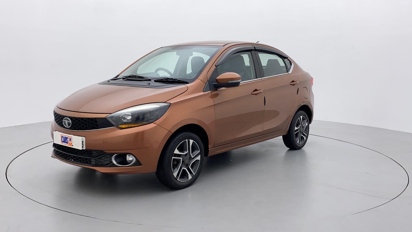 2018 Tata TIGOR XZA PETROL, Petrol, Automatic, 53,801 km, Left Front Diagonal