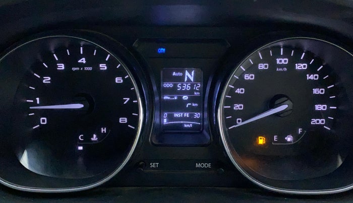2018 Tata TIGOR XZA PETROL, Petrol, Automatic, 53,801 km, Odometer Image