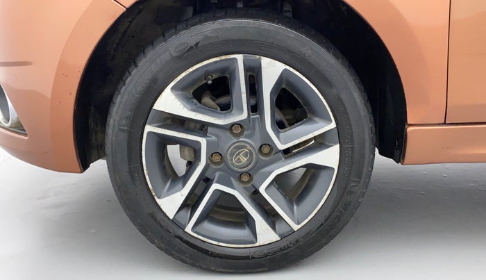 2018 Tata TIGOR XZA PETROL, Petrol, Automatic, 53,801 km, Left Front Wheel