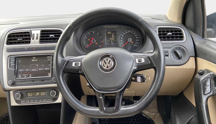 2018 Volkswagen Ameo HIGHLINE1.2L PLUS 16 ALLOY, Petrol, Manual, 19,158 km, Steering Wheel Close Up