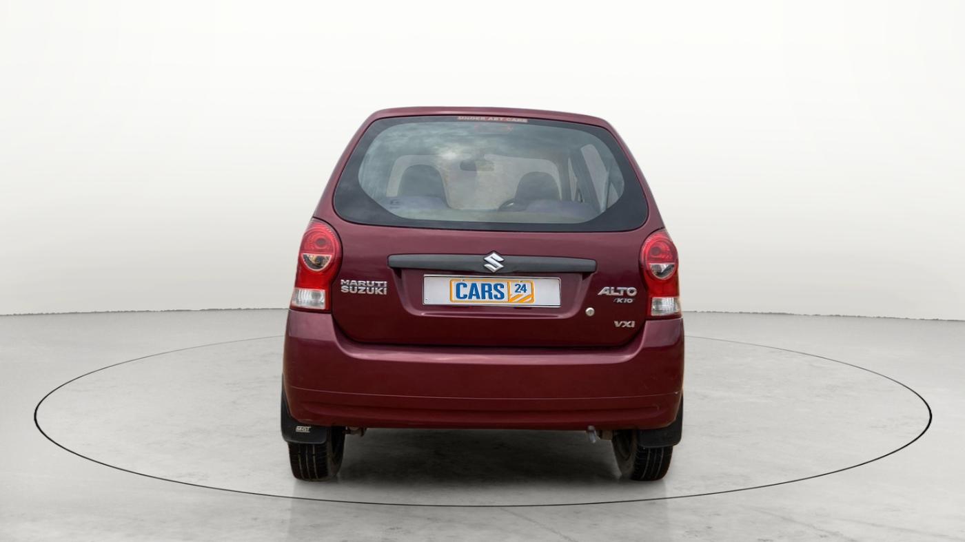 2011 Maruti Alto K10 VXI, Petrol, Manual, 76,811 km, Back/Rear