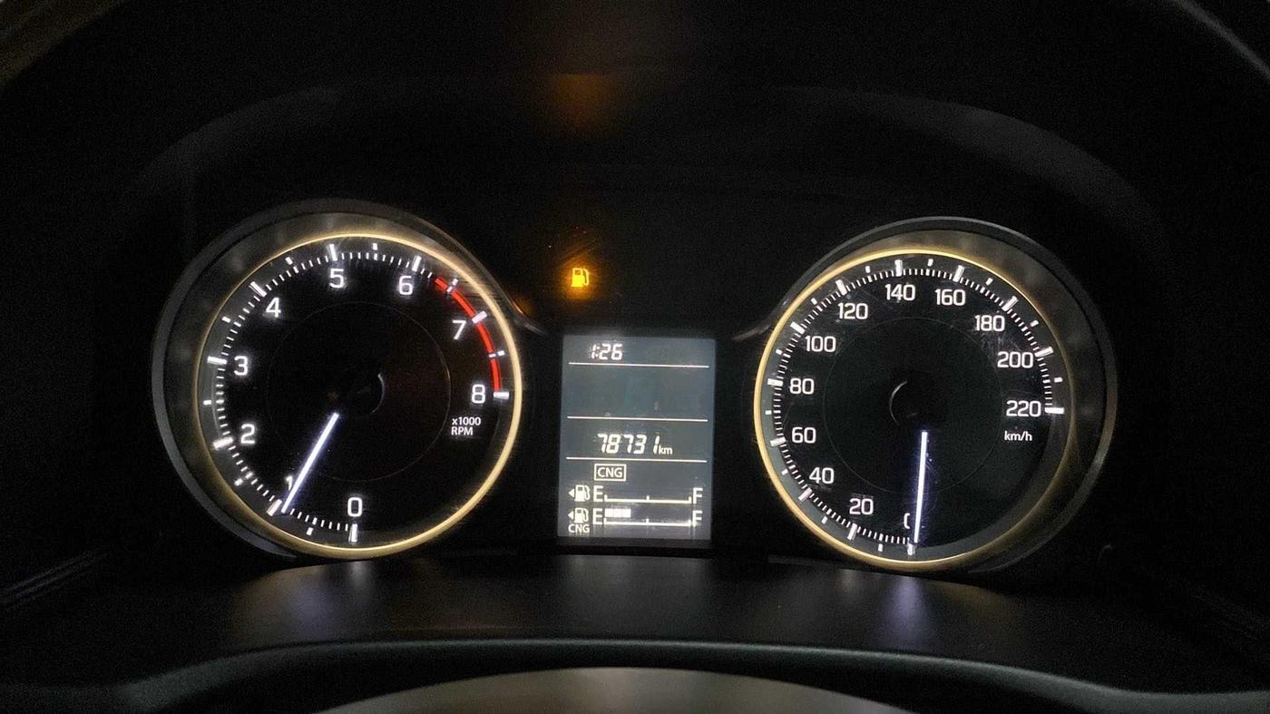 2021 Maruti Ertiga VXI CNG, CNG, Manual, 78,592 km, Odometer Image
