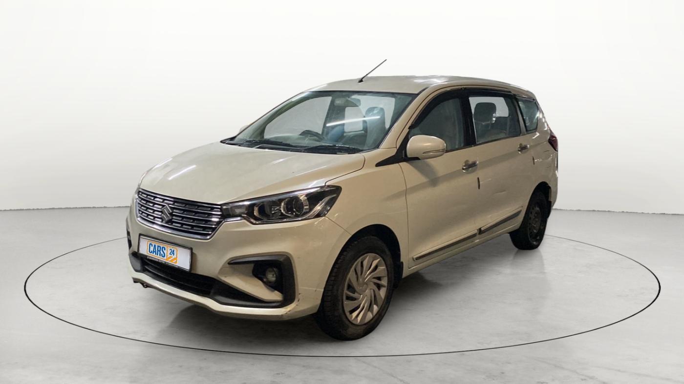 2021 Maruti Ertiga VXI CNG, CNG, Manual, 78,592 km, Left Front Diagonal