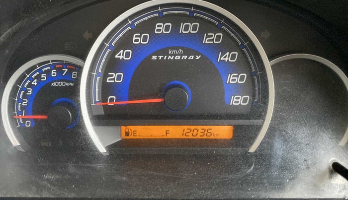 2015 Maruti Wagon R Stingray VXI, Petrol, Manual, 12,034 km, Odometer Image