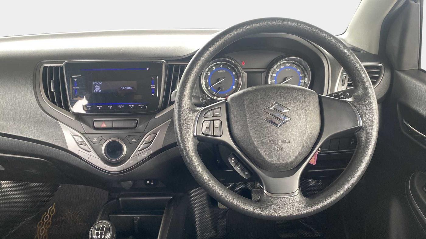 2019 Maruti Baleno DELTA PETROL 1.2, Petrol, Manual, 28,091 km, Steering Wheel Close Up