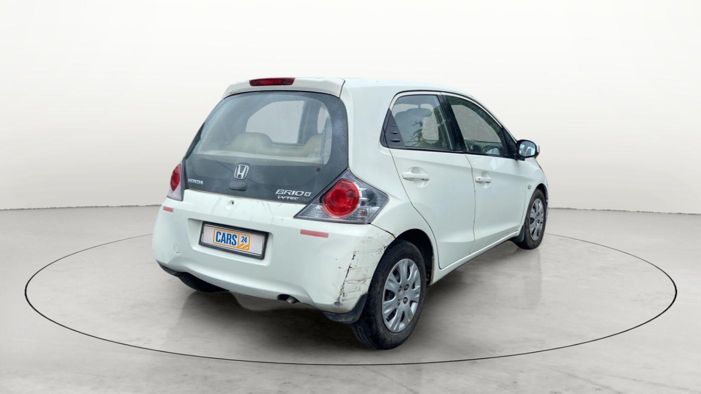 2012 Honda Brio S(O) MT, Petrol, Manual, 76,689 km, Right Back Diagonal