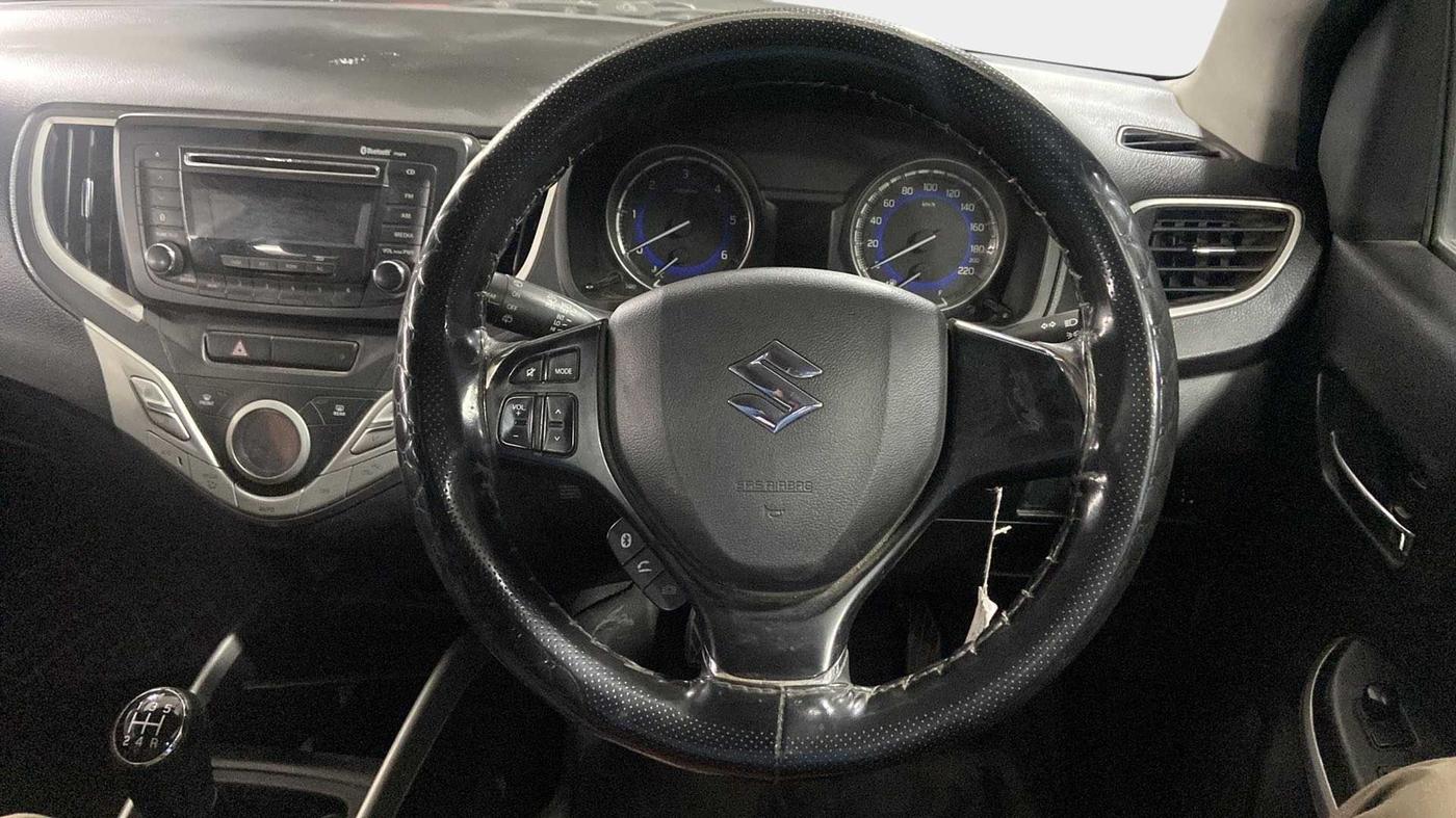 2018 Maruti Baleno DELTA DIESEL 1.3, Diesel, Manual, 66,633 km, Steering Wheel Close Up