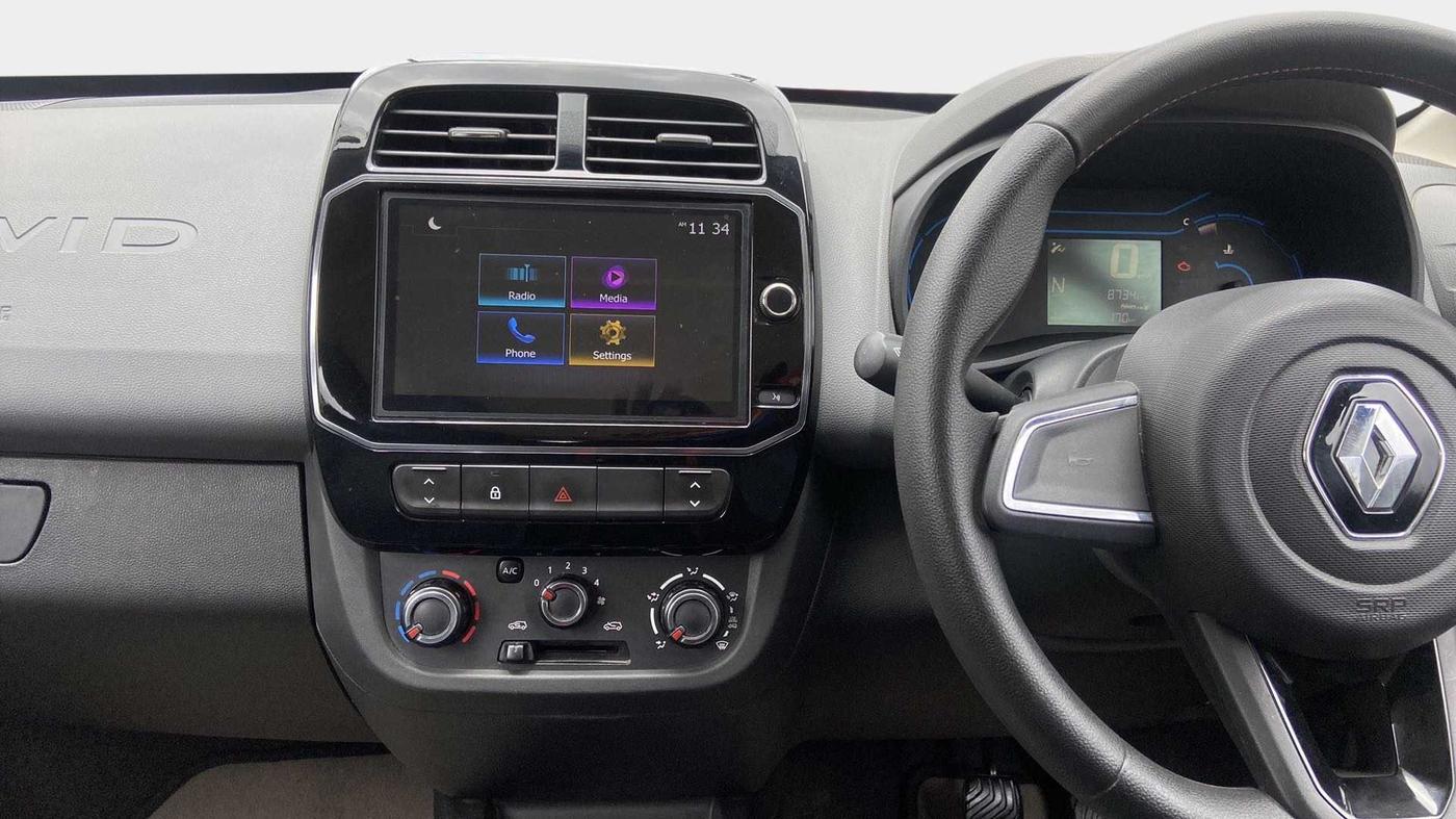 2020 Renault Kwid RXT 1.0 AMT (O), Petrol, Automatic, 8,733 km, Infotainment System