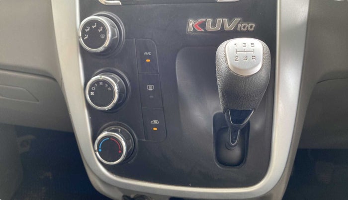2016 Mahindra Kuv100 K8 6 STR, Petrol, Manual, 1,03,687 km, Gear Lever