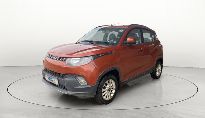 2016 Mahindra Kuv100 K8 6 STR, Petrol, Manual, 1,03,687 km, Left Front Diagonal