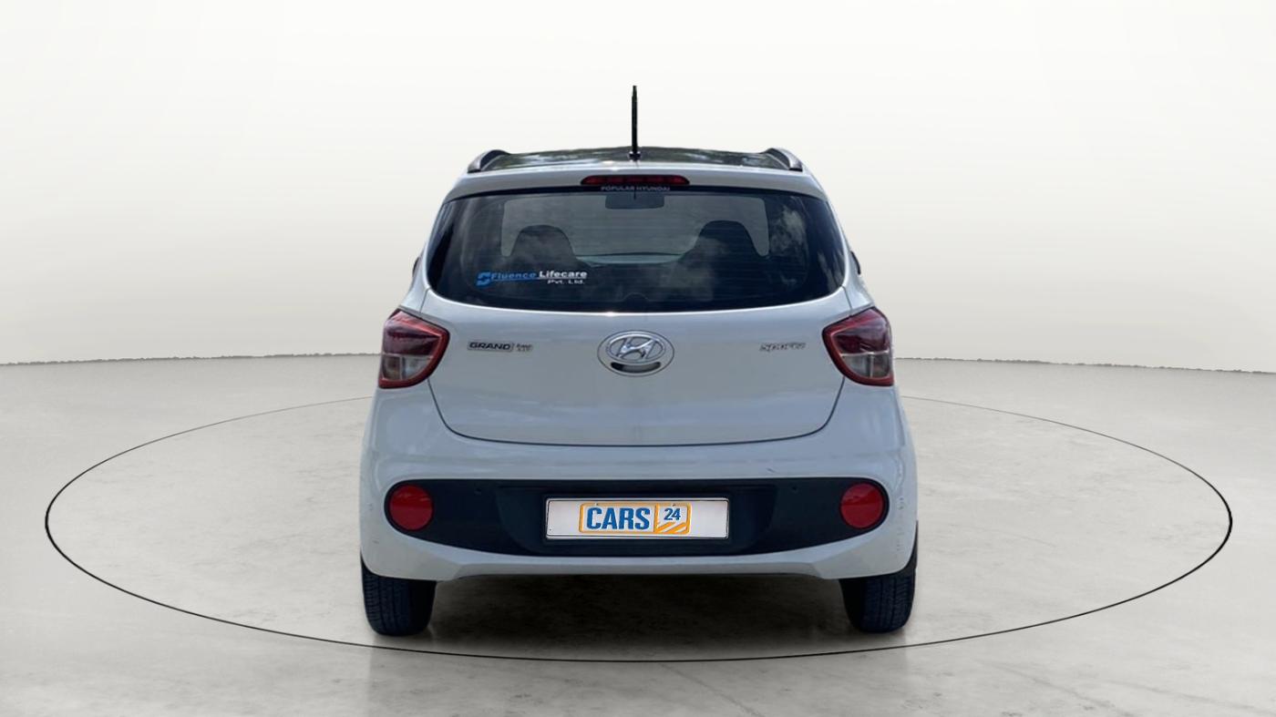 2018 Hyundai Grand i10 SPORTZ 1.2 KAPPA VTVT, Petrol, Manual, 1,12,488 km, Back/Rear