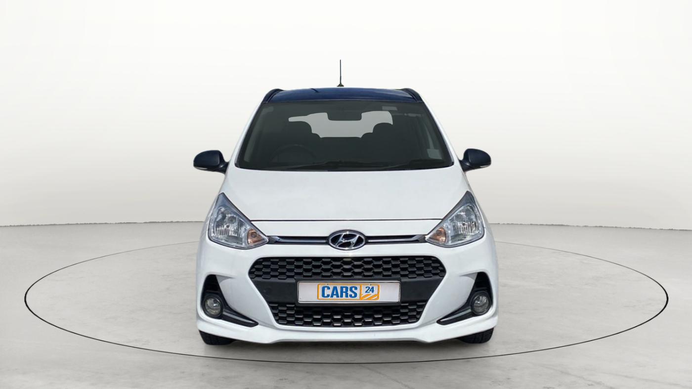 2018 Hyundai Grand i10 SPORTZ 1.2 KAPPA VTVT, Petrol, Manual, 1,12,488 km, Front
