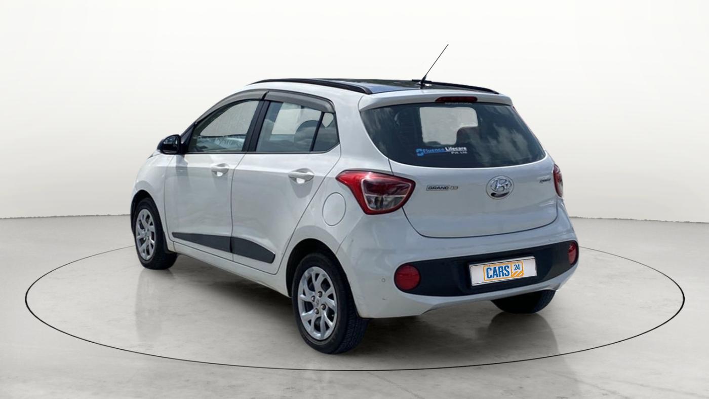 2018 Hyundai Grand i10 SPORTZ 1.2 KAPPA VTVT, Petrol, Manual, 1,12,488 km, Left Back Diagonal