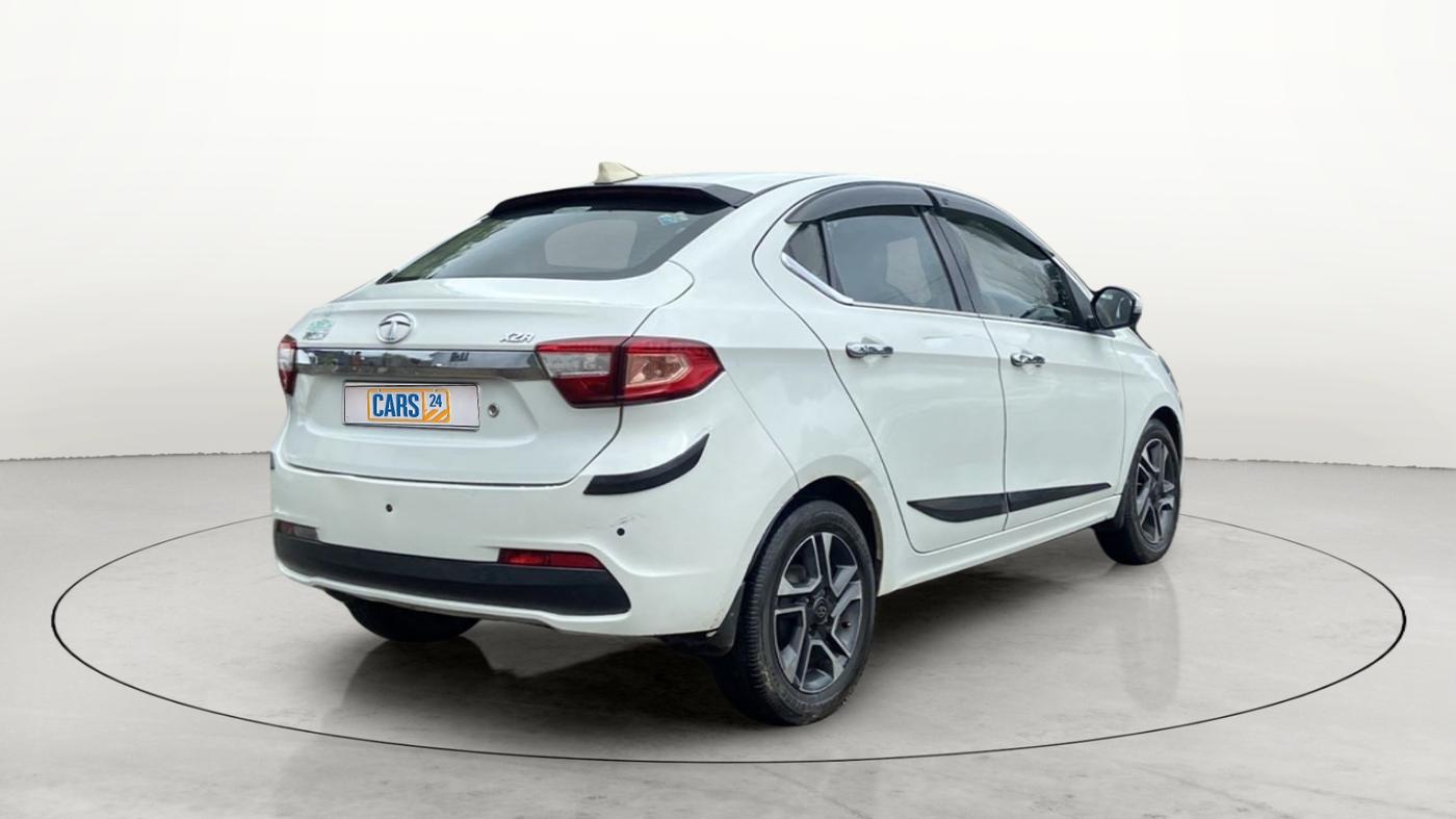2017 Tata TIGOR XZA PETROL, CNG, Automatic, 77,621 km, Right Back Diagonal