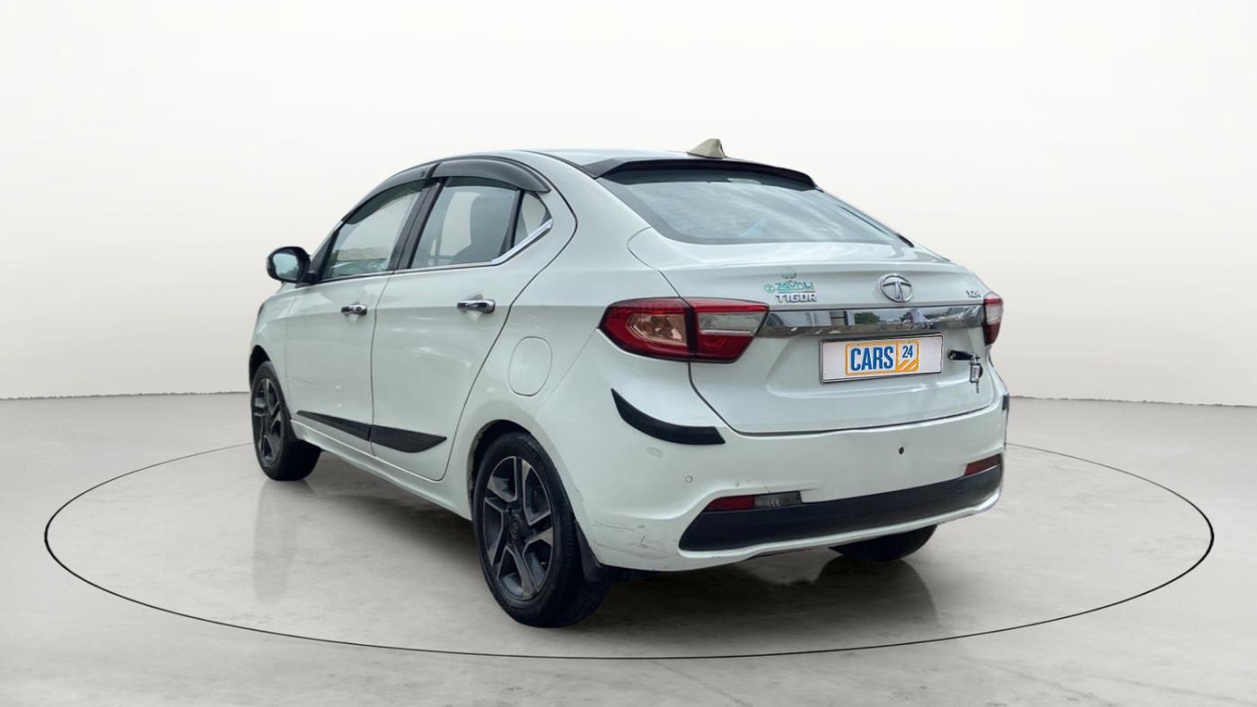 2017 Tata TIGOR XZA PETROL, CNG, Automatic, 77,621 km, Left Back Diagonal