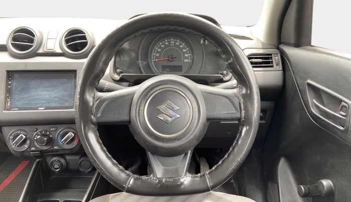 2019 Maruti Swift LXI, Petrol, Manual, 30,138 km, Steering Wheel Close Up
