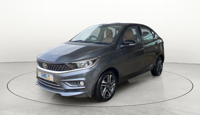 2021 Tata TIGOR XZA PLUS PETROL, Petrol, Automatic, 11,027 km, Left Front Diagonal
