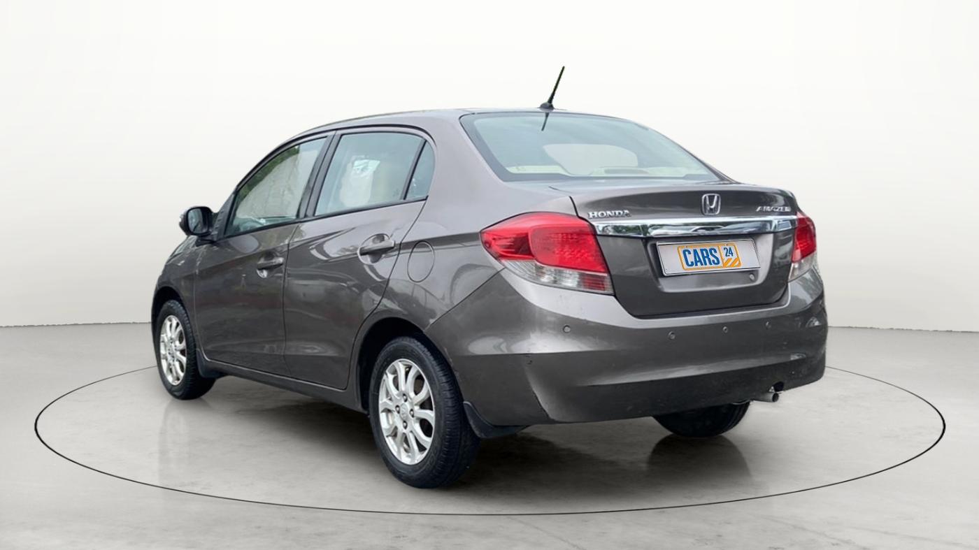 2013 Honda Amaze 1.2L I-VTEC VX AT, CNG, Automatic, 61,826 km, Left Back Diagonal
