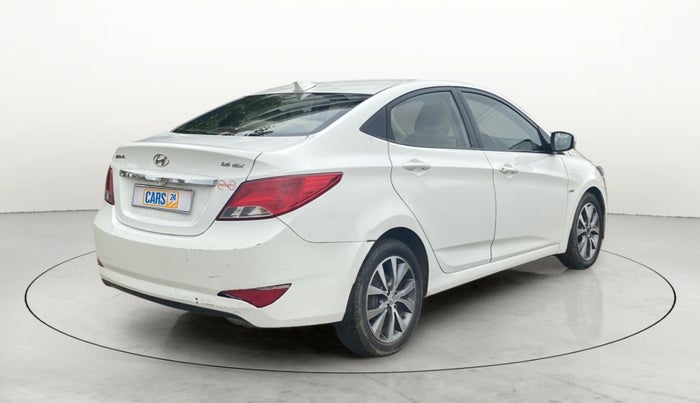2016 Hyundai Verna 1.6 CRDI SX, Diesel, Manual, Right Back Diagonal