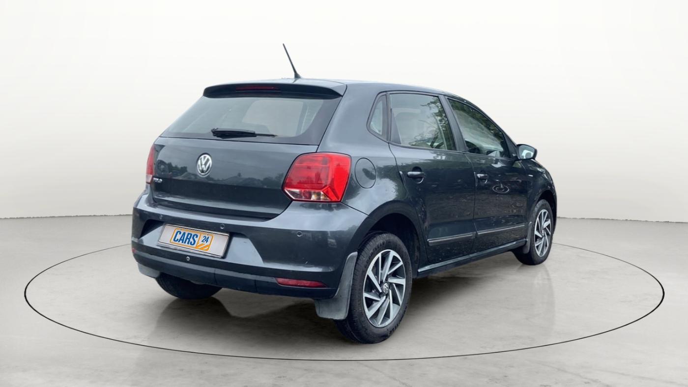2018 Volkswagen Polo COMFORTLINE 1.0L MPI, Petrol, Manual, 63,459 km, Right Back Diagonal