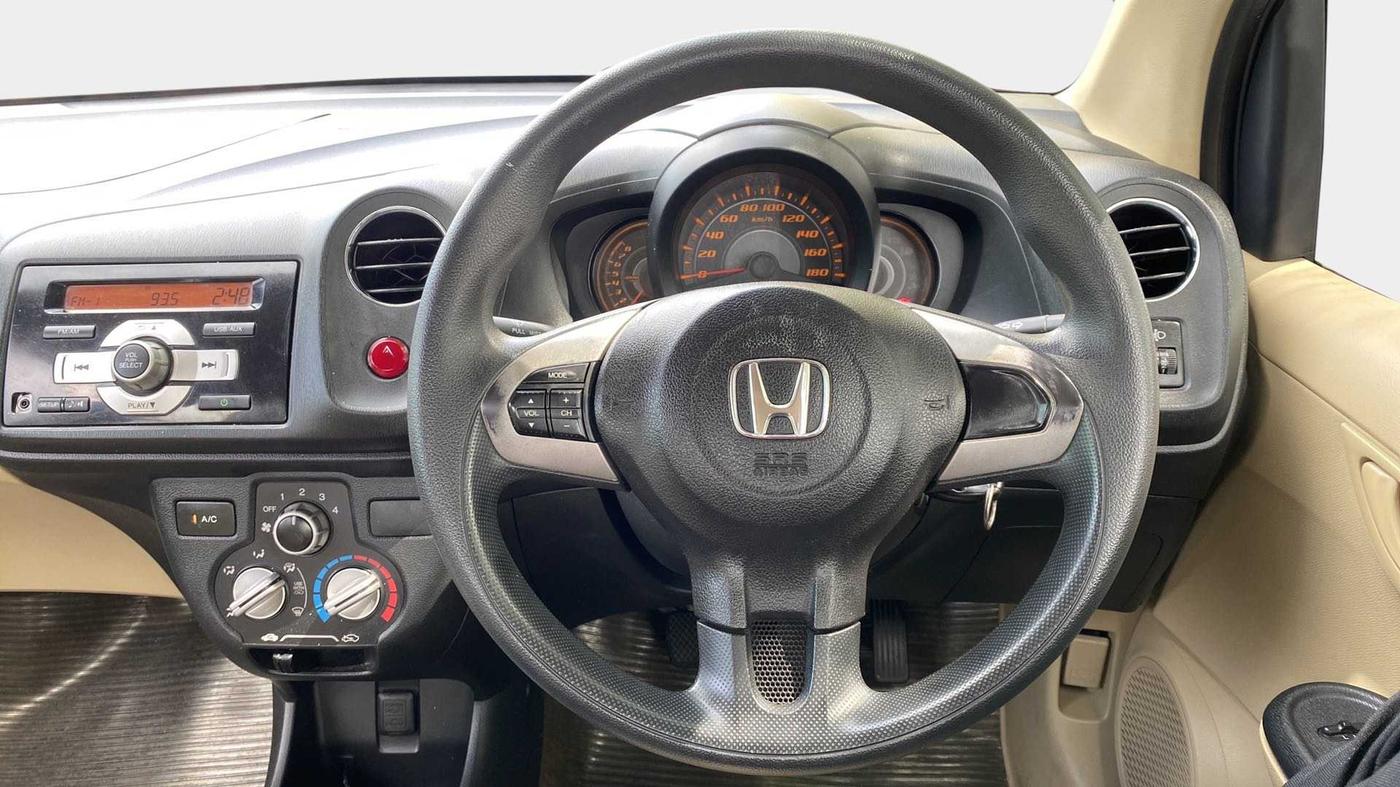 2014 Honda Amaze 1.2L I-VTEC SX, Petrol, Manual, 35,895 km, Steering Wheel Close Up
