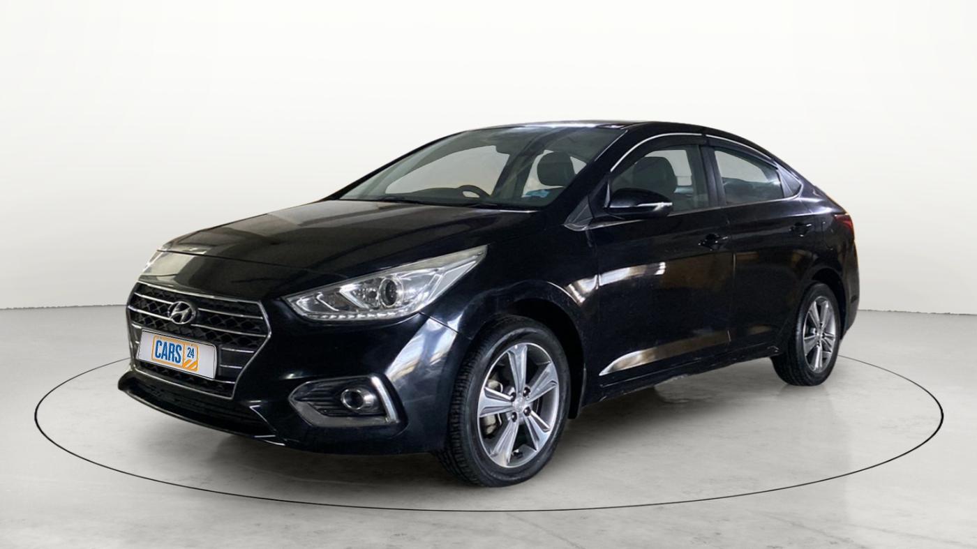 2018 Hyundai Verna 1.6 VTVT SX, Petrol, Manual, 95,329 km, Left Front Diagonal