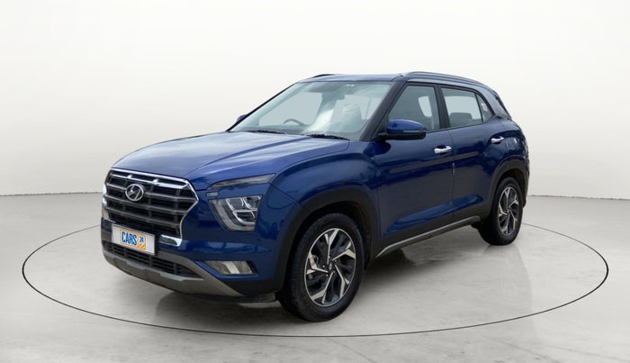 2020 Hyundai Creta SX (O) IVT 1.5 PETROL, Petrol, Automatic, 12,975 km, Left Front Diagonal
