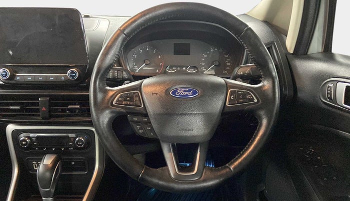 2018 Ford Ecosport TITANIUM + 1.5L PETROL AT, Petrol, Automatic, 33,655 km, Steering Wheel Close Up