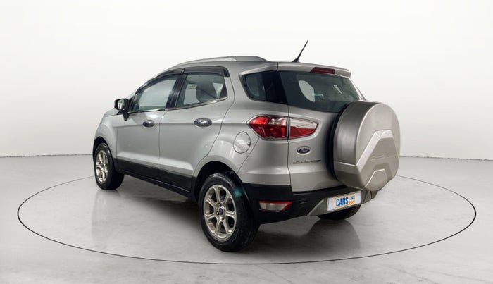 2018 Ford Ecosport TITANIUM + 1.5L PETROL AT, Petrol, Automatic, 33,655 km, Left Back Diagonal