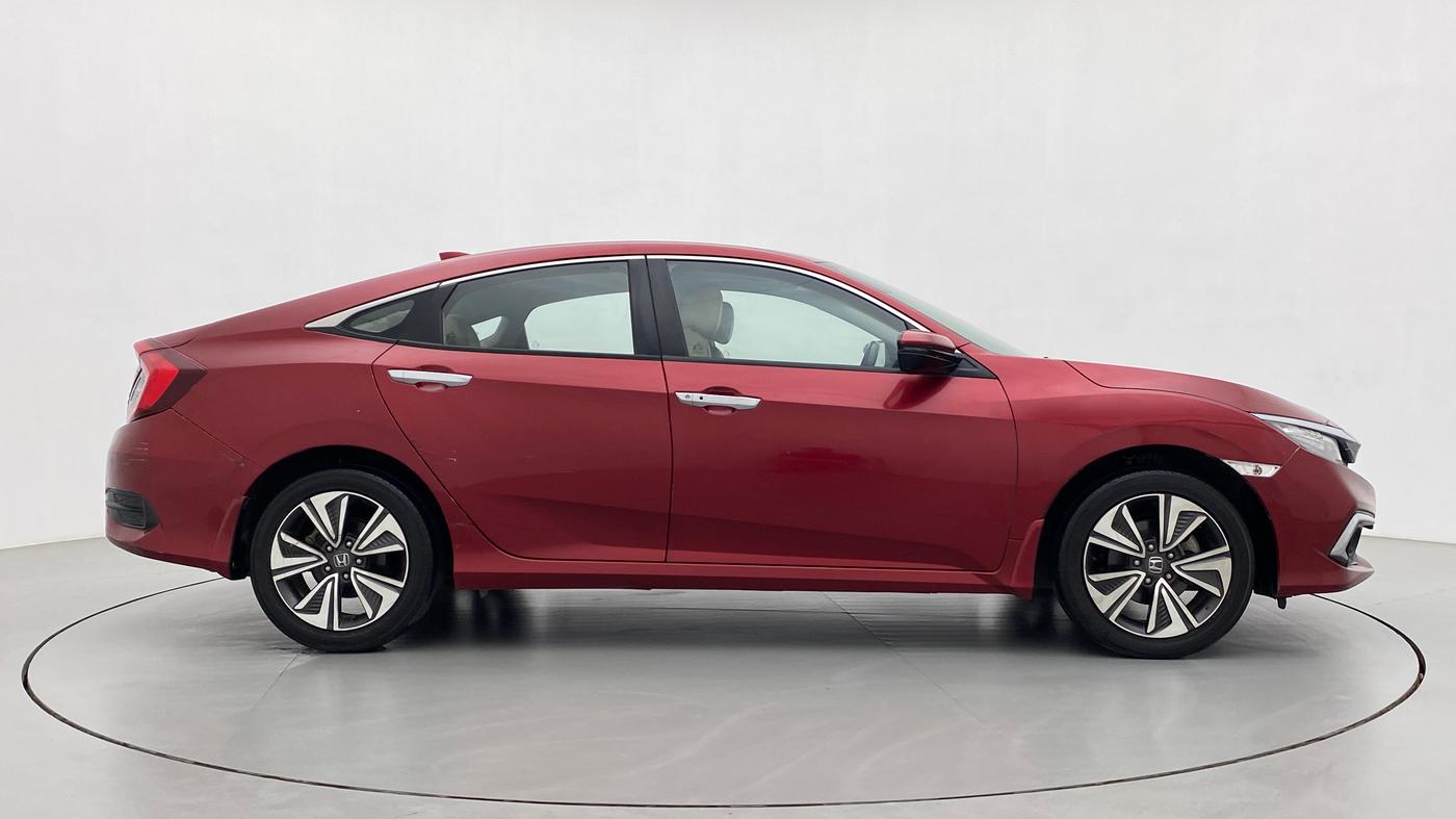 2020 Honda Civic 1.8L I-VTEC ZX CVT, Petrol, Automatic, 28,214 km, Right Side View