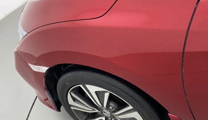 2020 Honda Civic 1.8L I-VTEC ZX CVT, Petrol, Automatic, 28,214 km, Left fender - Slightly dented