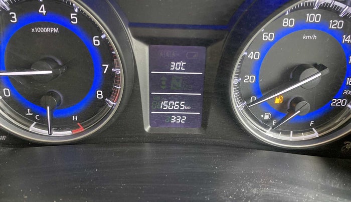 2018 Maruti Baleno DELTA PETROL 1.2, Petrol, Manual, 15,063 km, Odometer Image